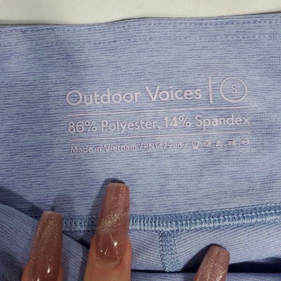 Outdoor Voices 3/4 Warm Up Leggings size S - Picture 8 of 9